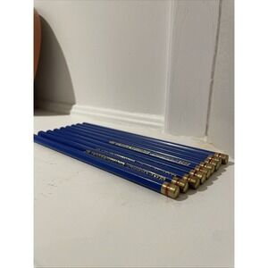 Vintage Verithin EAGLE Colored Pencils 740 ULTRAMARINE BLUE Set of 9